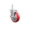 Service Caster Regency 600CASTPRHD Replacement Caster with Brake REG-SCC-SQ20S514-PPUB-RED-TLB-34 - alternate 1